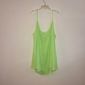 Neon Green Tank Top